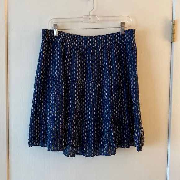 Jupe Crayon Ann Taylor LOFT – Taille 00, Bleu Et Noir, Neuve Avec étiquettes